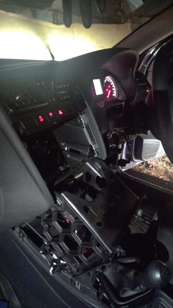 Stolen vehicle, stripped for parts — photo 9