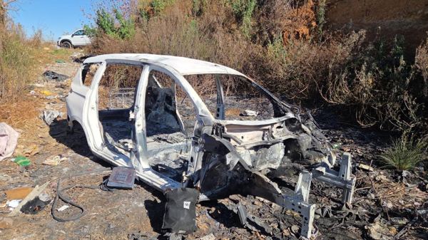 Stolen vehicle, stripped for parts — photo 16