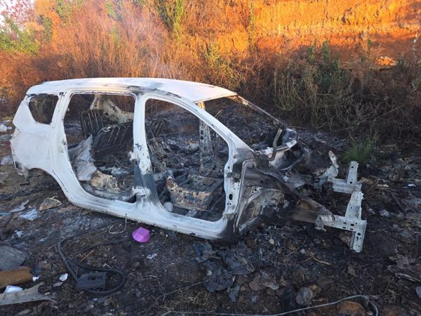 Stolen vehicle, stripped for parts — photo 20