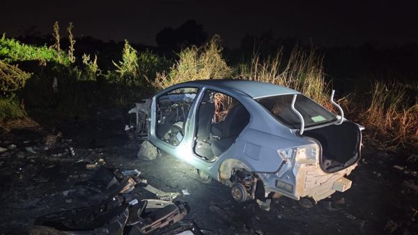 Stolen vehicle, stripped for parts — photo 25