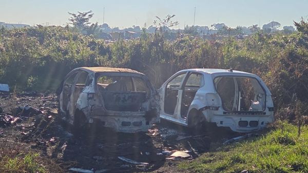 Stolen vehicle, stripped for parts — photo 26