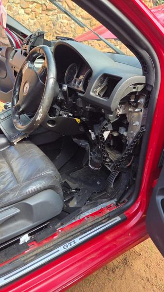 Stolen vehicle, stripped for parts — photo 32