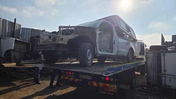 Stolen vehicle, stripped for parts — photo 51
