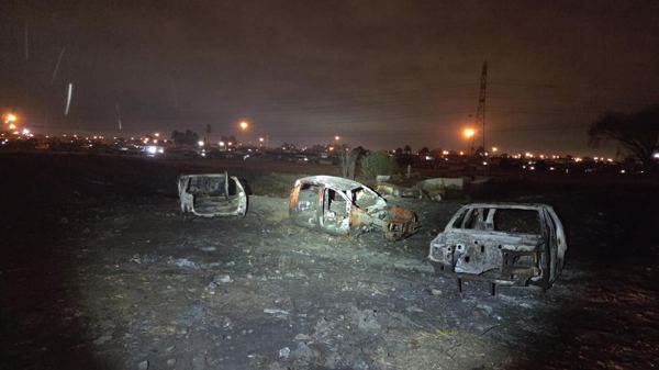 Stolen vehicle, stripped for parts — photo 55