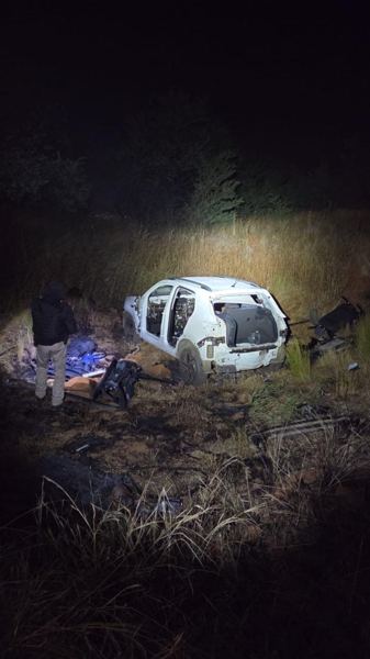 Stolen vehicle, stripped for parts — photo 57